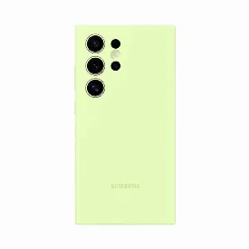 Чехол Samsung Silicone Case S24 Ultra, Green, зеленый
